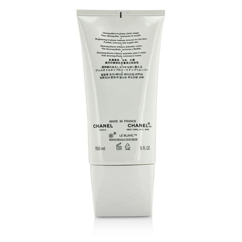 chanel brightening tri-phase makeup remover package|chanel skin care products.